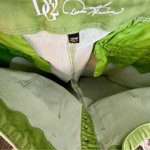 DG2 by Diane Gilman Virtual Stretch Denim Pull-On Bootcut Jean Sage, Size 20W - Picture 10 of 13